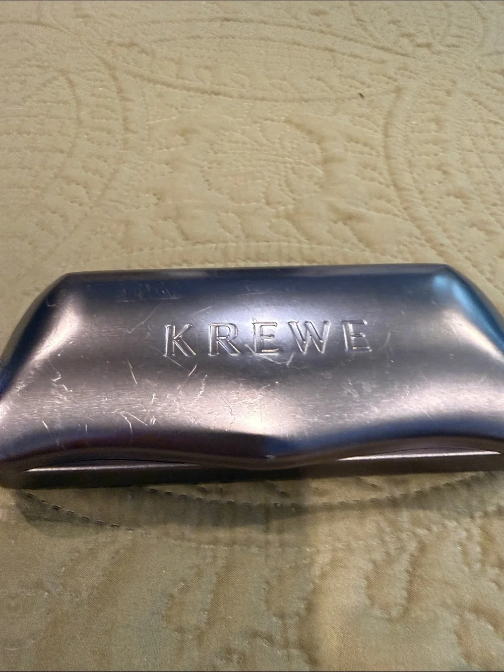 KREWE Oversized Square Sunglasses in Purple Gradient